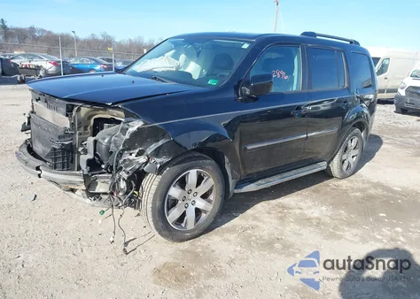 2014 Honda Pilot Touring из США, поврежденный, VIN 5FNYF3H9XEB010307